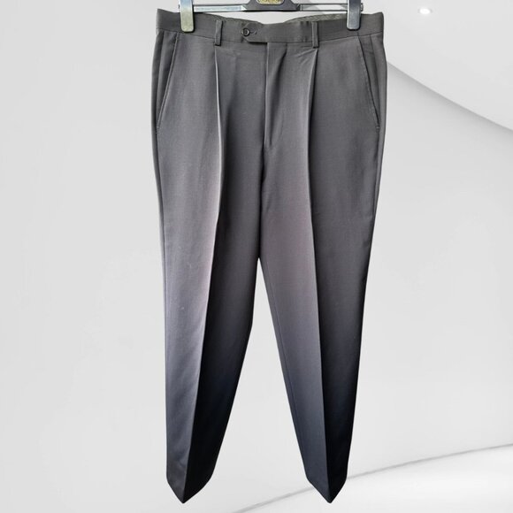 Giorgio Armani Suit Mens US 44 R Dark Blue Virgin Wool 100%, 2 Piece - Picture 10 of 17